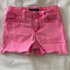 Joe's Jeans Vibrant Pink Denim Shorts